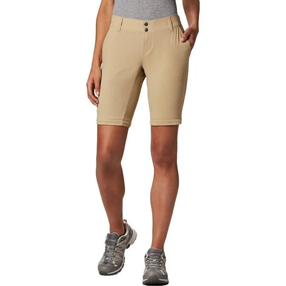 Columbia Women Pants Size 16 Beige Omni Shield Convertible Advanced Repellency - Picture 5 of 6